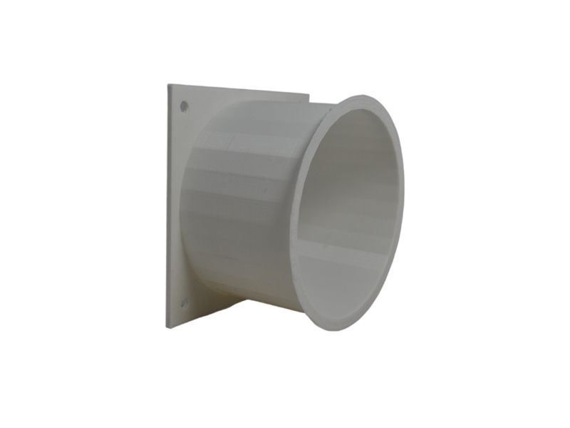 Tobera 3d Para Cooler 4 Ventilacion Cultivo Indoor - Blanca